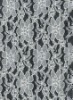 fashionable lace embroidery fabric with cotton fabric