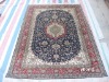 handmade Persian silk carpet