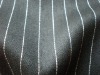 heavy weight t/r stripe suit fabric