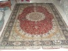 khorassan silk carpets