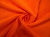 knit 100%polyester spun fabric