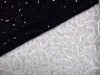 nylon mesh 3mm sequin embroidery fabric