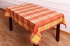 polycotton yarn-dyed tablecloth