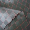 polyester check dobby lining fabric