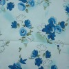 polyester/cotton printed bedding fabric