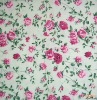 polyester cotton woven printed fabric