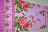 printed polyester bedding fabric