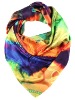 printed silk scarves