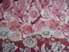 printed soft velboa fabric