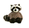 racoon stuffed plush animal toy for education