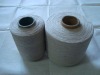 recycled white working cotton glove yarn