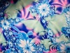 silk chiffon/chiffon fabric/100% polyester chiffon /flower printer chiffon