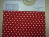 white and red spot colorful high stretchy bra lingerie rayon/nylon textiles fabric