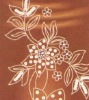 with 3MM sequines embroidery fabric with velvet  fabric