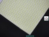 yellow apertured wave pattern spunlace nonwoven viscose/polyester fabric